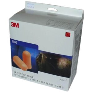 3M 1100 HLUKOVÉ VLOŽKY - KRABIČKA 200 PÁROV.
