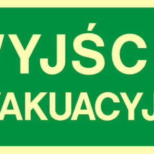 NÚDZOVÁ ZNAČKA - NÚDZOVÝ VÝCHOD - AA 001 CE PS