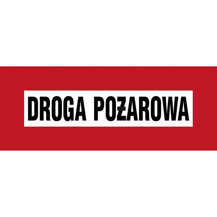 ZNAČKA POŽIARNEJ OCHRANY - POŽIARNA CESTA - BC 109 BR PN