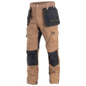 BUILDER KHAKI NOHAVICE DO PÁSU