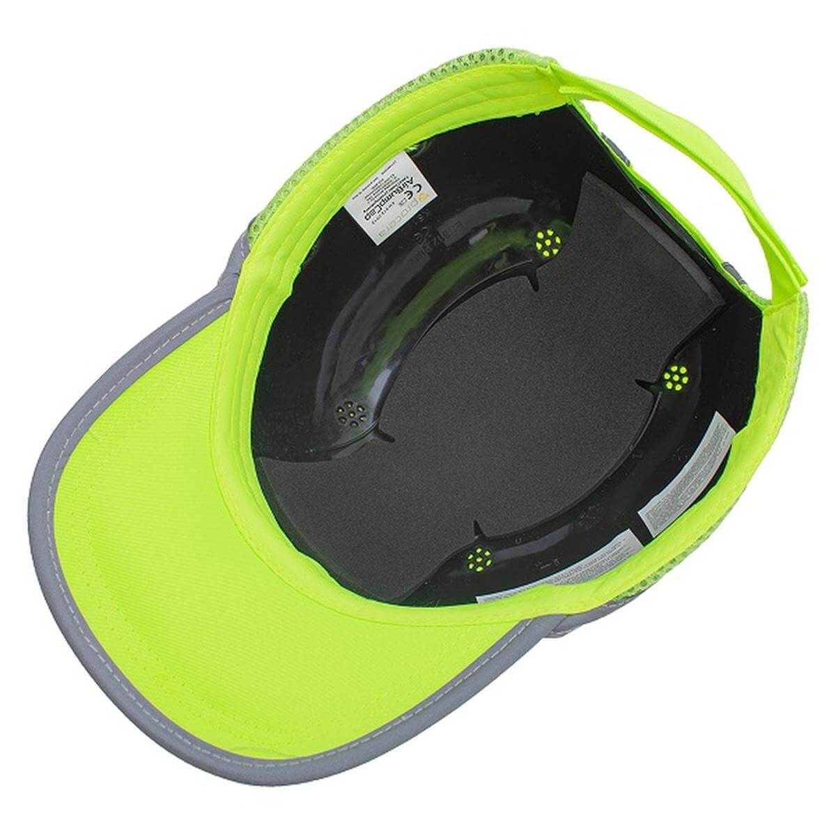 OCHRANNÁ ČIAPKA BUMPCAP SO SIEŤOU ŽLTÁ HV – Obrázok 2