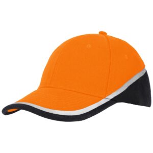 KLOBÚK DOBBELT S ORANŽOVÝM NEÓNOVÝM BILL