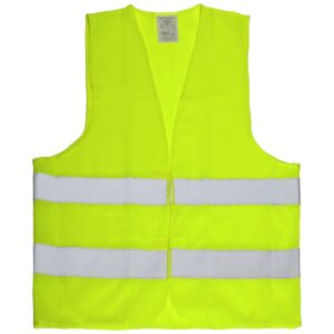 PROKAM REFLEXNÁ VÝSTRAŽNÁ VESTA, ŽLTÁ