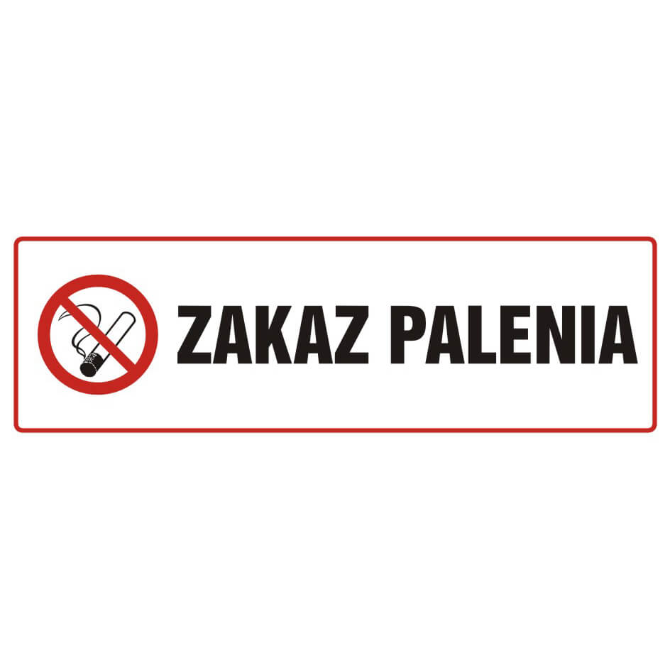 Znak - Zakaz Palenia - Ne 010 Bh Pn 1 Znak - Zakaz Palenia - Ne 010 Bh Pn