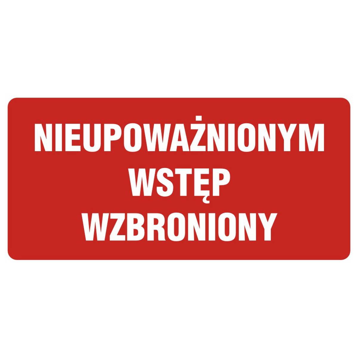 Značka - Nepovolený Vstup - Pb087 De Pn 1 Značka - Nepovolený Vstup - Pb087 De Pn