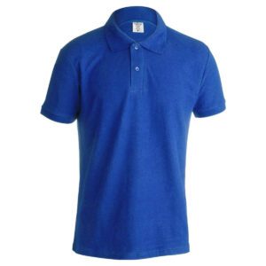 PÁNSKE POLO MPS180 KRÁĽOVSKÁ MODRÁ