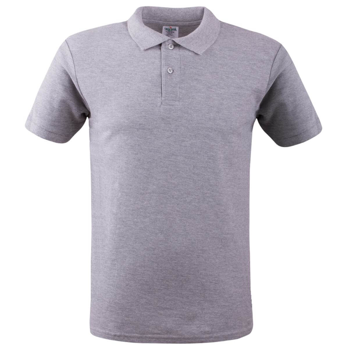PÁNSKE POLO MPS180 GREY MELANGE