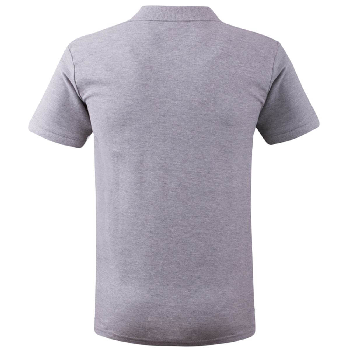 PÁNSKE POLO MPS180 GREY MELANGE – Obrázok 2