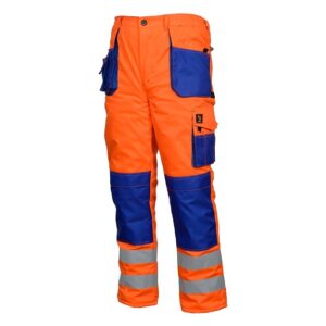 PROMAN VN ZATEPLENÉ NOHAVICE ORANŽOVÉ