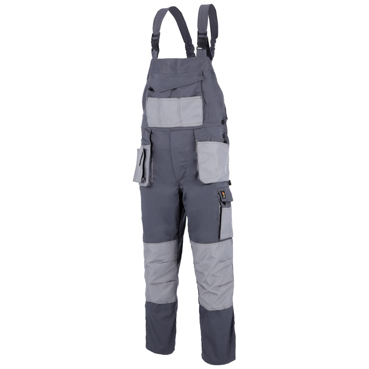 Nohavice Proman Stretch 250 Grey S Bib 1 Nohavice Proman Stretch 250 Grey S Bib