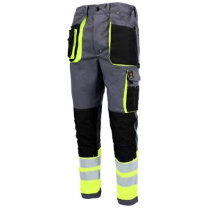 PROMAN STRETCH 250 PÁSOVÉ NOHAVICE GREY HV