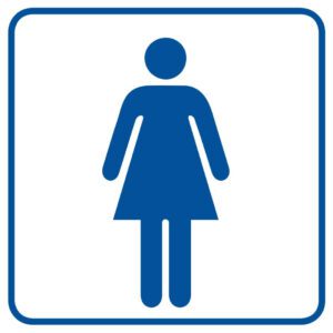 ZNAČKA - DÁMSKE WC - RA015 B2 PN
