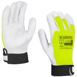 OCHRANNÉ RUKAVICE VYSTUŽENÉ KOZOU KOŽOU X-LIGHTEC