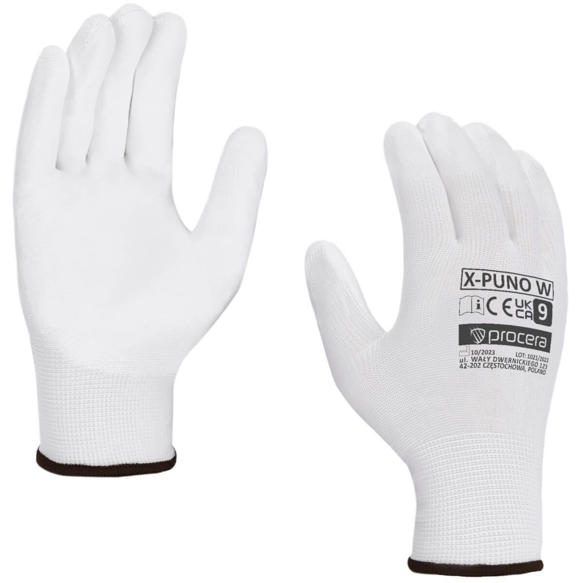 Ochranné Rukavice S Pu Povrchom X-Puno White Promotion 1 Ochranné Rukavice S Pu Povrchom X-Puno White Promotion